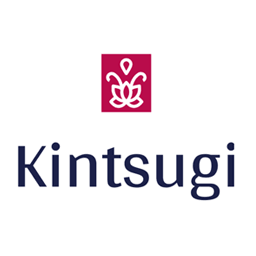 Esempio di logo creato col generatore di logo per un salone di bellezza che si chiama Kintsugi.